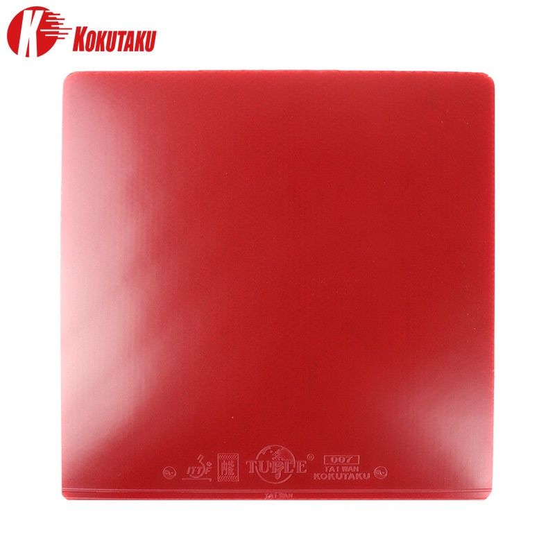 Kokutaku Ping Pong Rubber Professional High Sticky 2.1MM Soft Table Tennis Rubber 007 Black Ghost For 40+ Balls