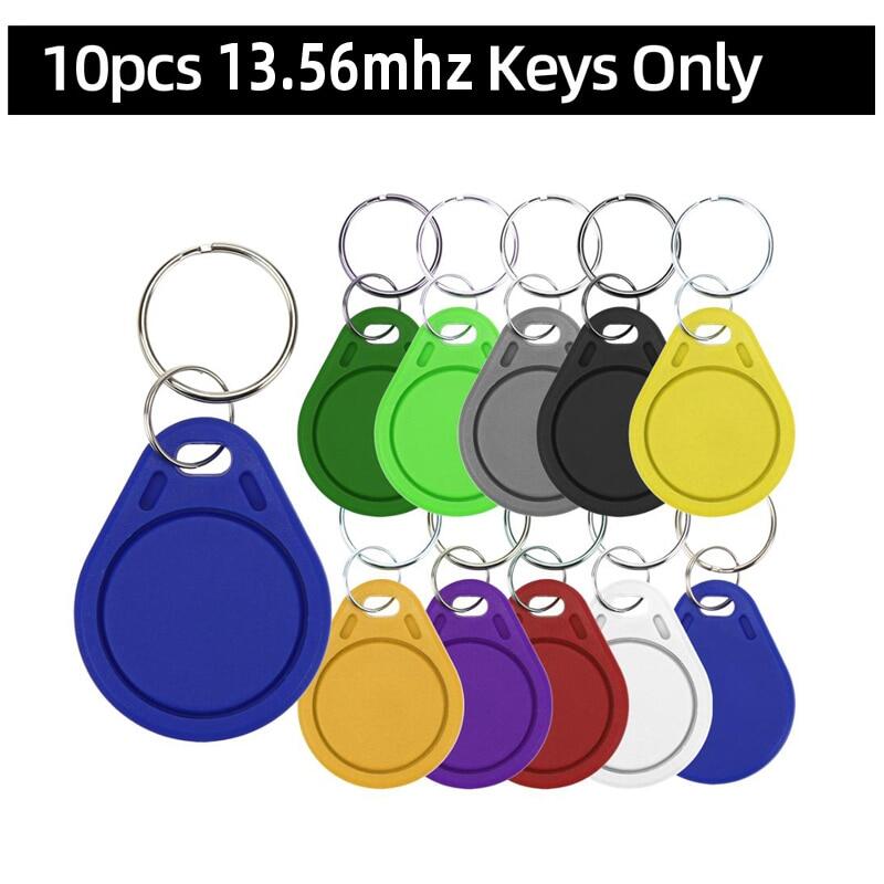 Nfc smart card reader writer rfid copier duplicator 13.56mhz usb programmer key fobs card ic uid s50 mf iso14443a tag