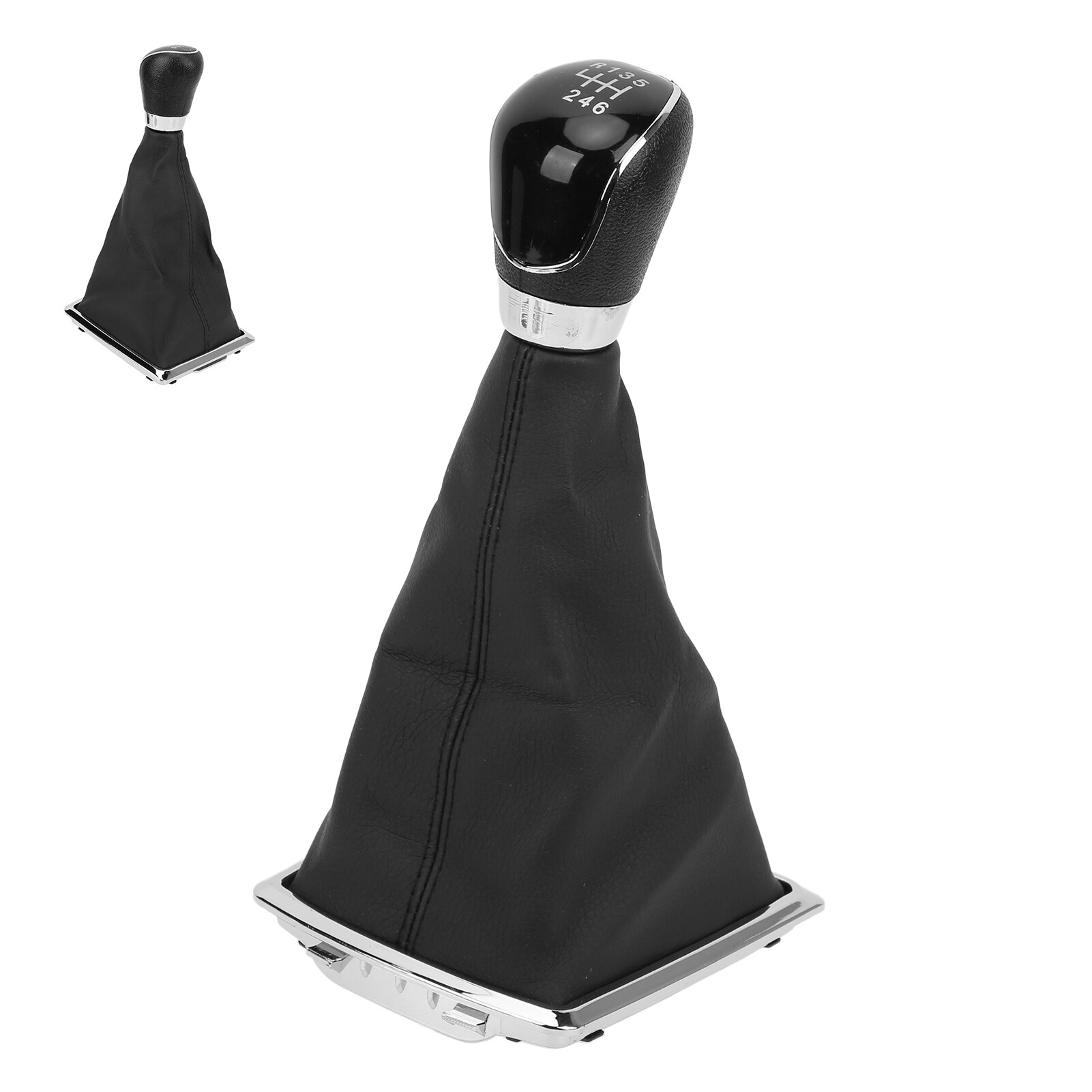 Gear Shift Dust Cover Gearshift Stick Boot Black Replacement for Ford Focus MK2 2005‑2011 for Automobiles