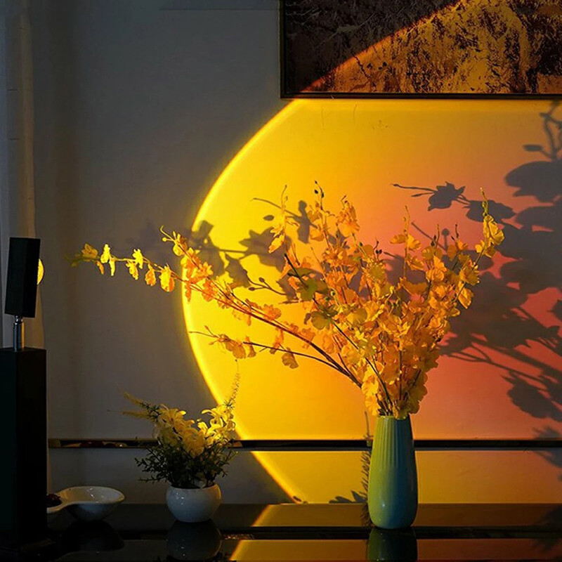 YONUO Đèn LED  5w màu ánh sáng bầu khí quyển, cầu vồng, hoàng hôn làm nền chụp ảnh sống ảo-INTL