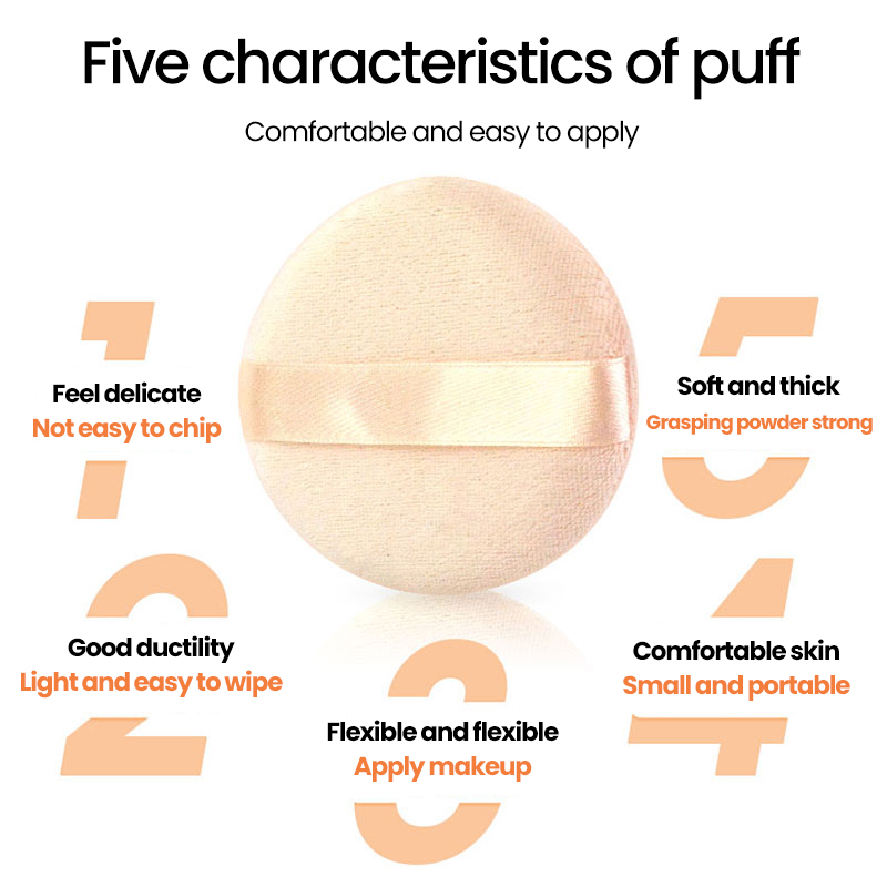 5 cái/bộ đệm Puff Kem nền BB Kem Bông thoa phấn nền Applicator miếng bọt biển trang điểm mỹ phẩm dụng cụ trang điểm miếng bọt biển trang điểm mút trang điểm bọt biển