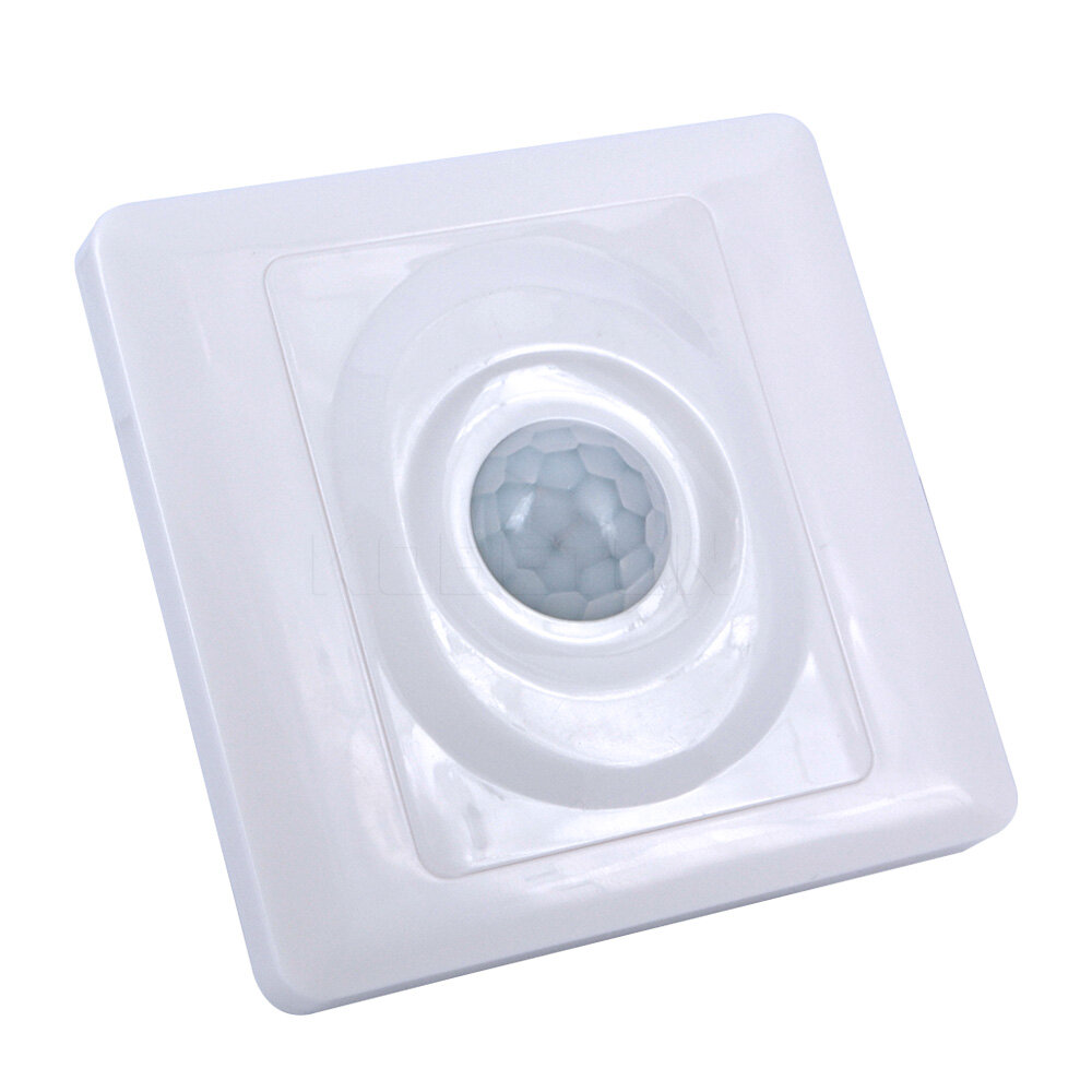 Kebidumei PIR Infrared Body Motion Sensor Auto Wall Mount Control Automatic Module Light On-Off Switch Induction Smart Delay Sensing Switch