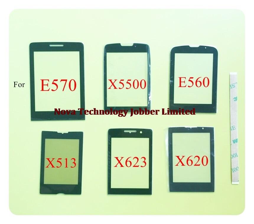 Wyieno kính đen màn hình cho Philips Xenium E570 e571/X5500/E560 / X623 / X513 kính bên ngoài bảng điều khiển phía trước + theo dõi