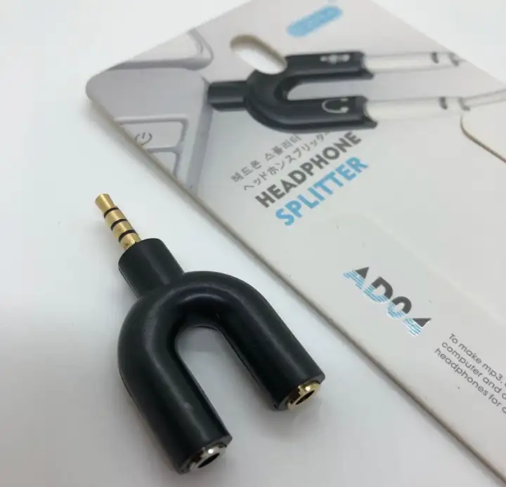 headphones with double jack