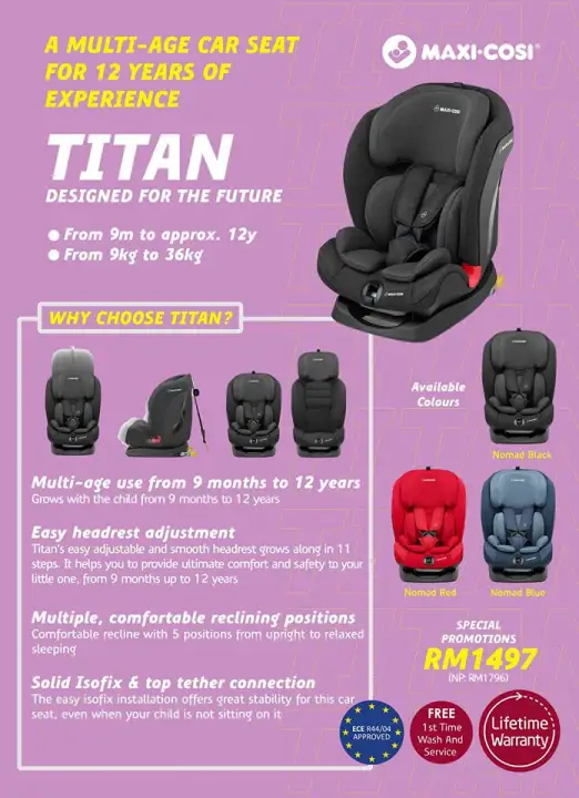 maxi cosi titan price