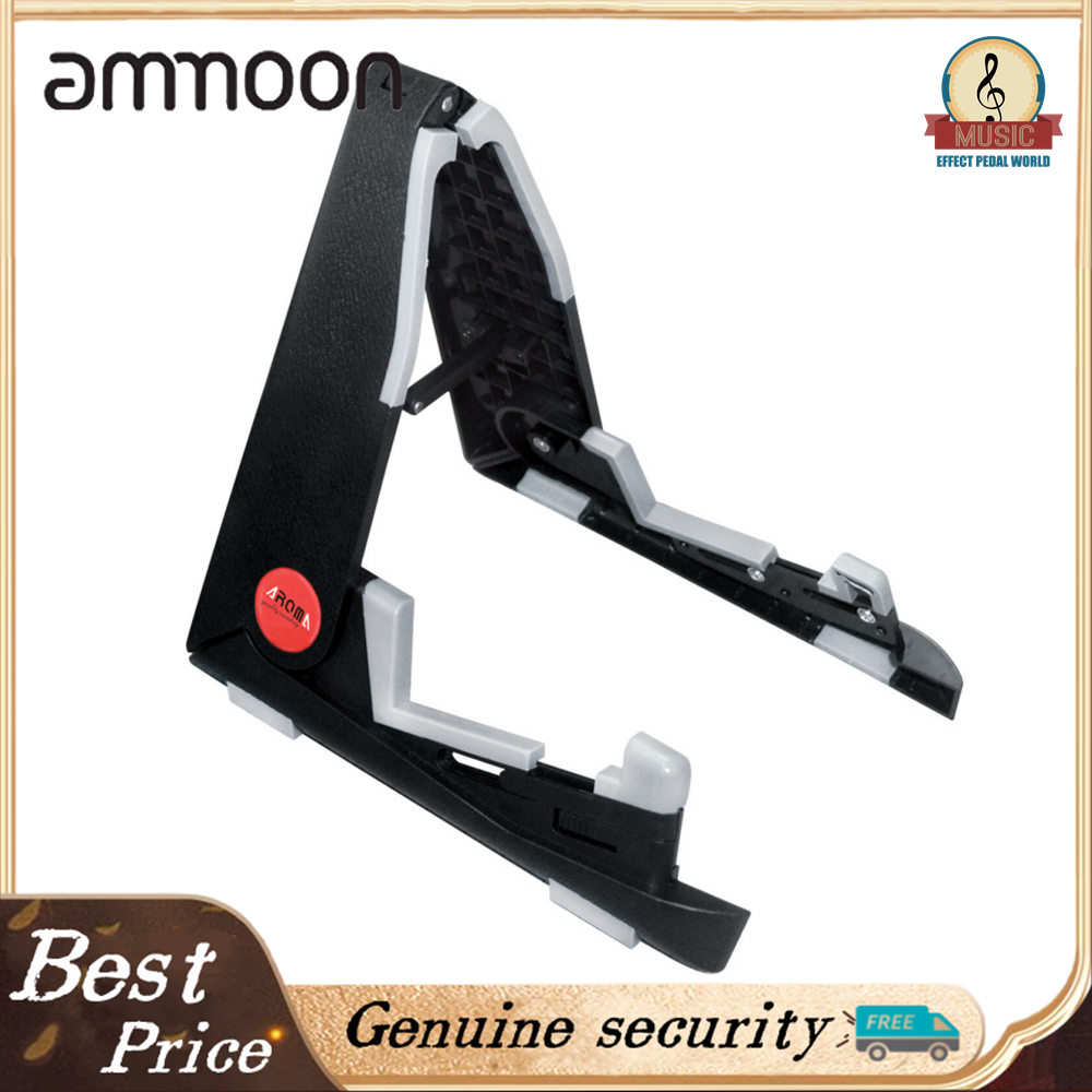 AROMA Folding Instrument Stand for Ukelele Violin Mandolin Foldable Stand Holder A-frame Bracket Universal Compact Space-saving