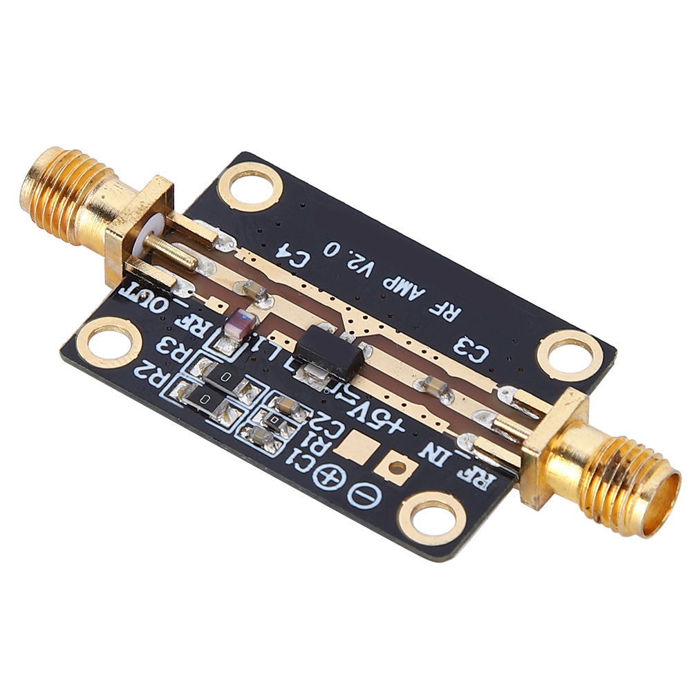 RF Amplifier Signal Module Electrical Accessory Wide Bandwidth High Gain Low Noise 1W 0.0 Widely Used in Short Waveth FM Broadcast Remote Control Receiver