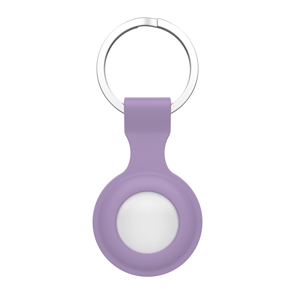 {Tenda} Silicone Protective Case Keychain Cover for Apple Airtags Locator Tracker