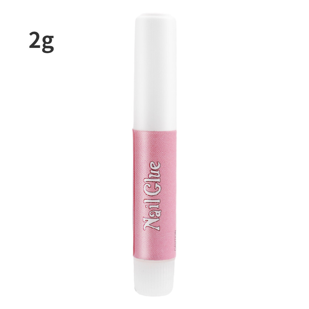Transparent Nail Glue with Brush Fast Drying Acrylic False Nail Tips Nail Art Accesories Adhesive Rhinestone Glue