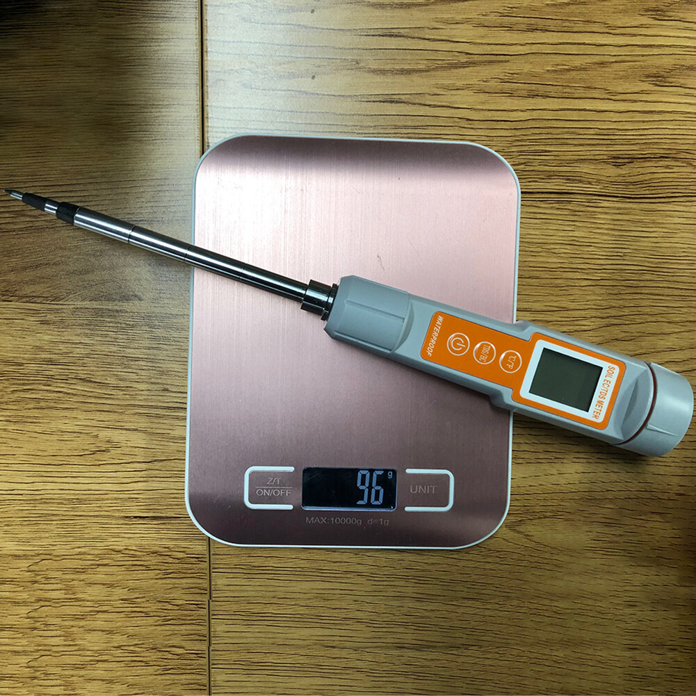 RCYAGO Dụng Cụ Kiểm Tra Đất 3 Trong 1 Kỹ Thuật Số Máy Đo Đất TDS/EC/Temp Máy Đo EC Máy Đo TDS Đất Bộ Điều Nhiệt Phân Ủ Nhiệt Độ Cho Đất Bộ Dụng Cụ Làm Vườn Cây