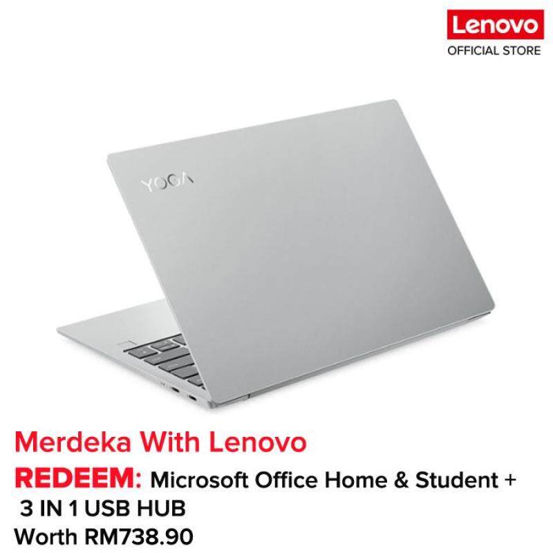 Lenovo Yoga S730-13IWL 81J0005MMJ/81J0005NMJ 13.3 FHD IPS Laptop Grey ( i7-8565U, 16GB, 512GB, M.2NVME, Intel, W10, 2YearsOnsite + 1YearADP)- Online redemption FREE MICROSOFT OFFICE HOME & STUDENT + 3 IN 1 USB HUB Malaysia