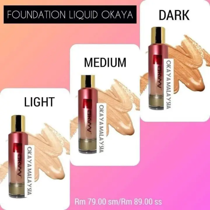foundation okaya liquid