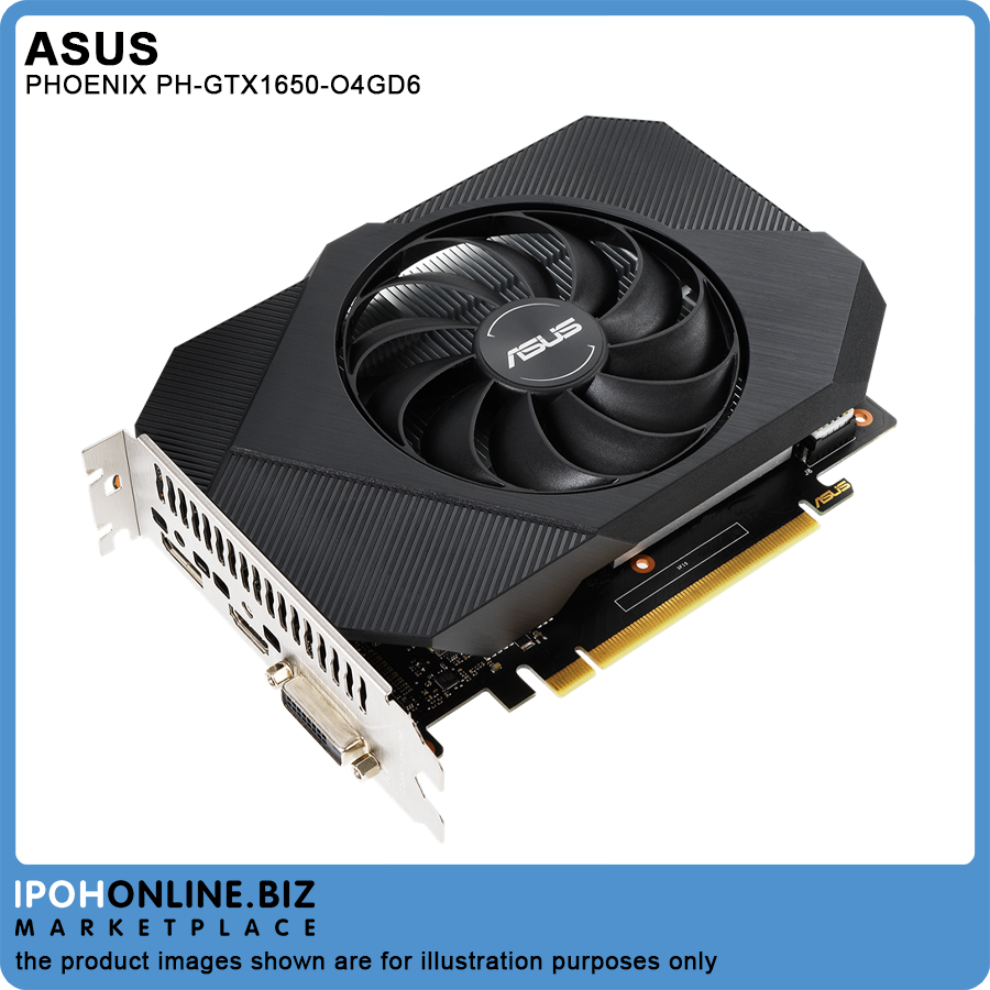 Asus Phoenix Geforce Gtx 1650 4gb ASUS Phoenix GeForce GTX 1650