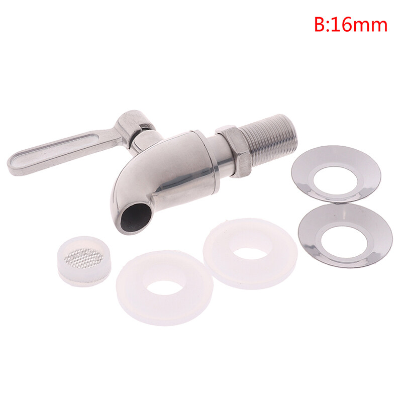 >> SO SÁNH GIÁ KÉT SẮT EXCELLENT | Shopee Lazada Sendo Tiki 20 Excellent Wine Barrel Water Spigot Tap 304 Stainless Steel Faucet Beer Beverage Dispenser
