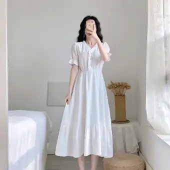lazada white dress