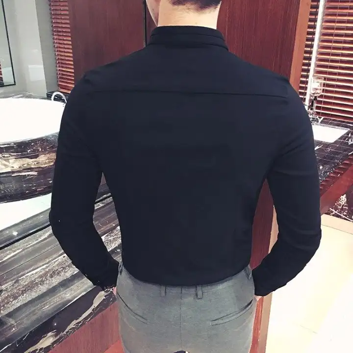 stretchable shirt collar