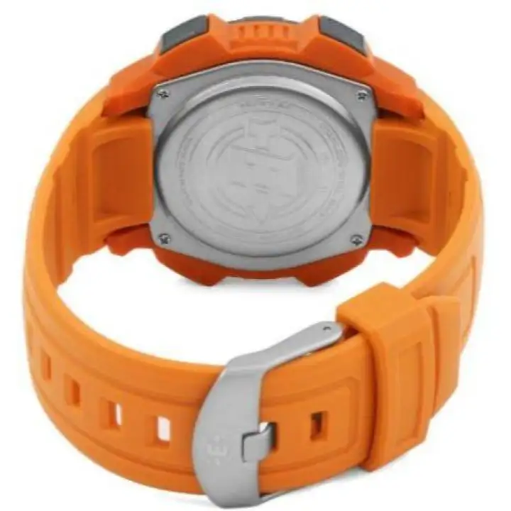 expedition base shock 45mm resin strap watch