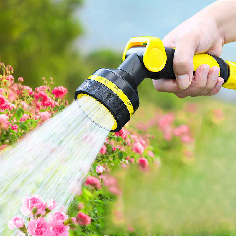 Garden irrigation system Watering set Watering sprinkler head Multi-function adjustable water intensity Watering Household water hose