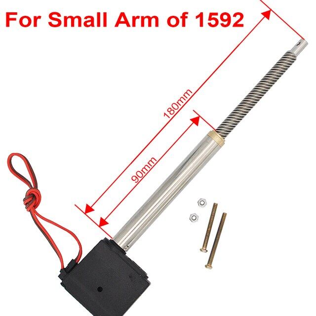 Upgrade metal arm driving servo part for huina 1592 22ch 1/14 rc excavator metal arm part