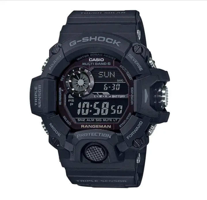 casio g shock black out