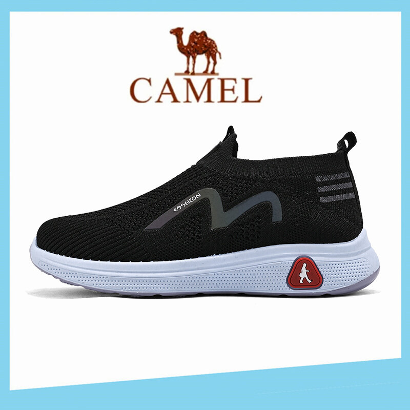 Camel giày nữ giày thể thao Giày thể thao nữ Đôi giầy đen