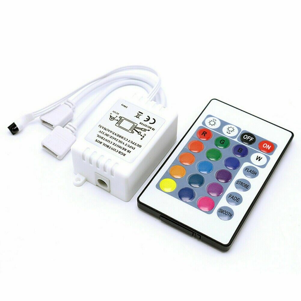 Rgb Control Box Keys Ir Remotes Controller For V Led