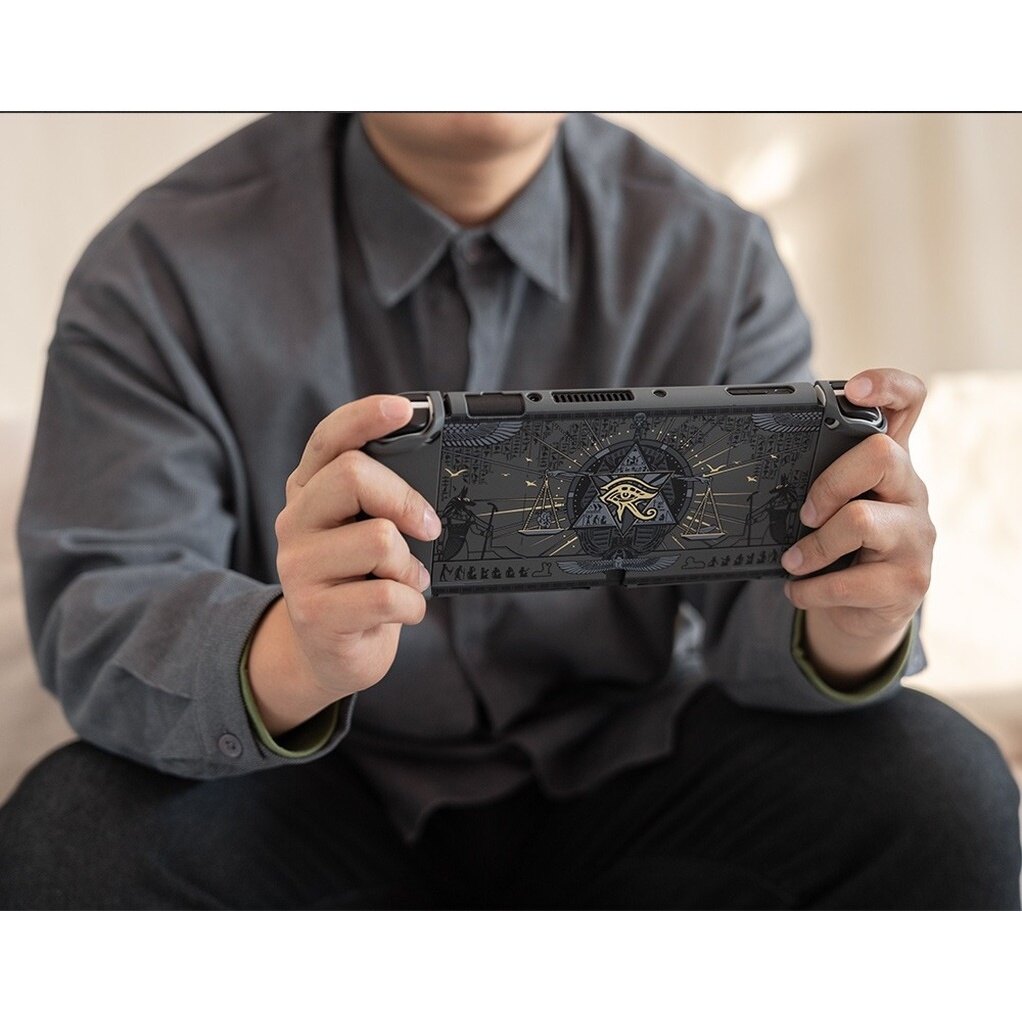 Vỏ Bảo Vệ Oled Công Tắc Chủ Đề Đồng Quê Huyền Bí Cho Nintendo Switch Vỏ Cứng Phụ Kiện NS