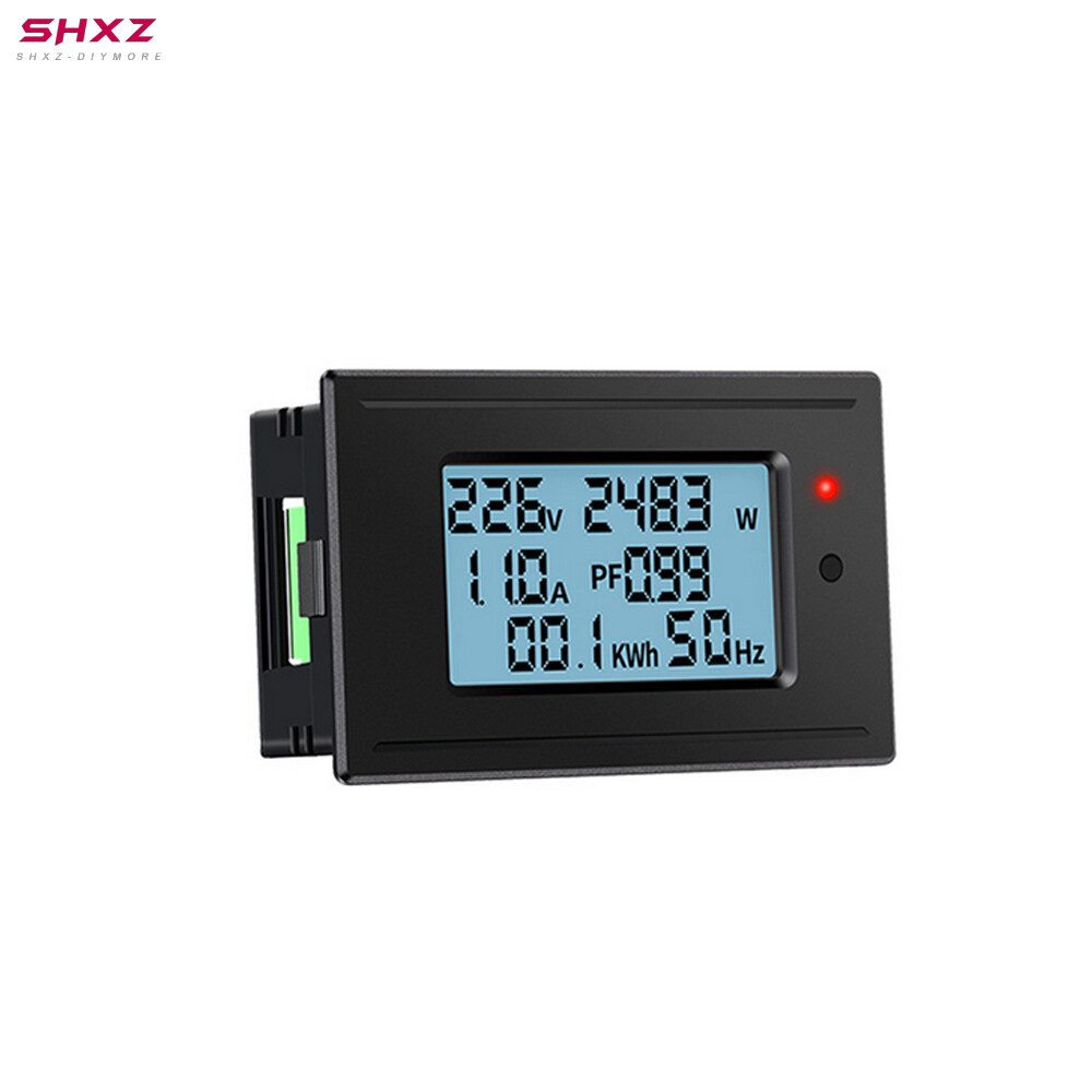 Foriot AC Digital Display Voltage Current Power and Electricity Watt-hour Meter