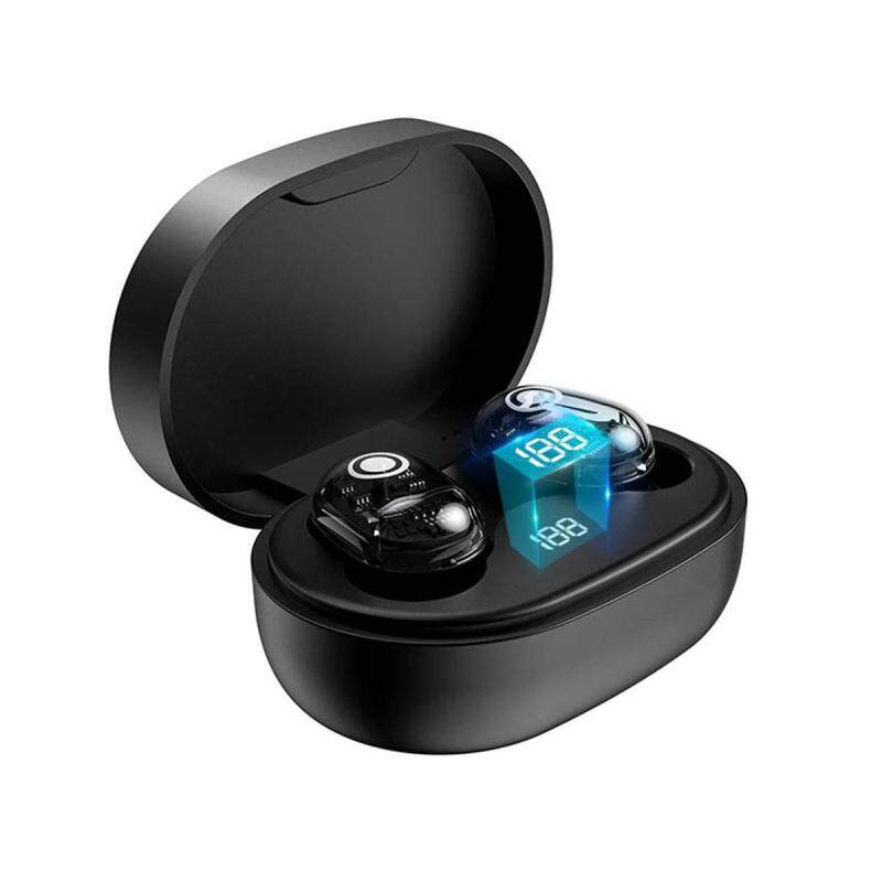 niceEshop M13B Earphone TWS Wireless Bluetooth Headphone HiFi Earbuds Touch Control Headset with Mic,LED Charging Box Singapore