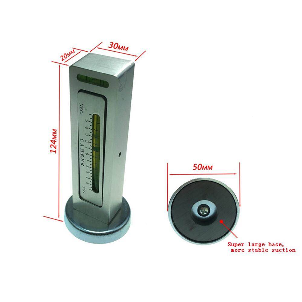 NANWEI Four Wheel Alignment Level Adjustable M-agnetic Gauge Tool Camber Castor Angle Adjustment Tool Tyre Alignment Leveling Instrument for Car Repair