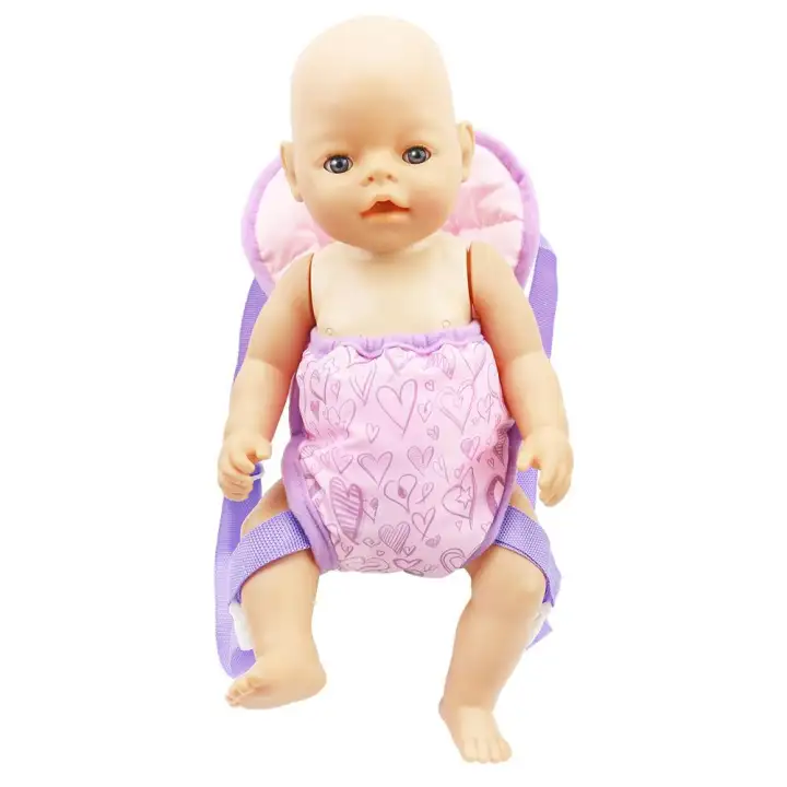 baby doll with backpack