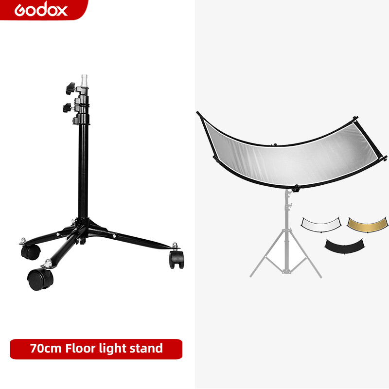 AMBITFUL Utype Reflector Board 155*61cm 4in1 Silver Black White Gold Reflector Diffuers