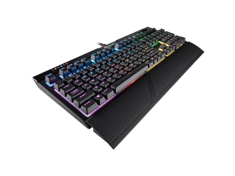 CORSAIR - Gaming STRAFE RGB MK2 MX Silent Mechanical CHERRY MX Silent RGB Switch Keyboard RGB Back Lighting - Black Singapore