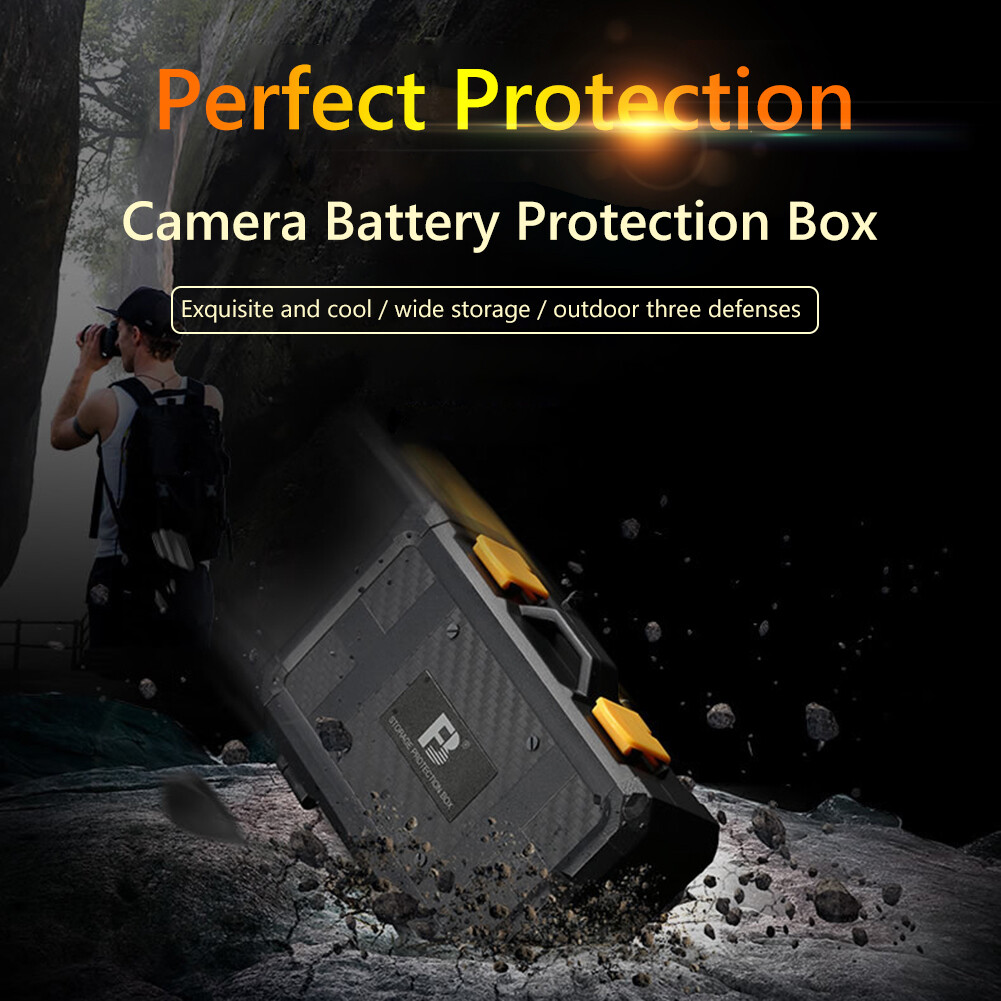 Hộp Bảo Vệ Pin Cho Máy Ảnh DSLR Hộp Đựng Thẻ Nhớ SD TF