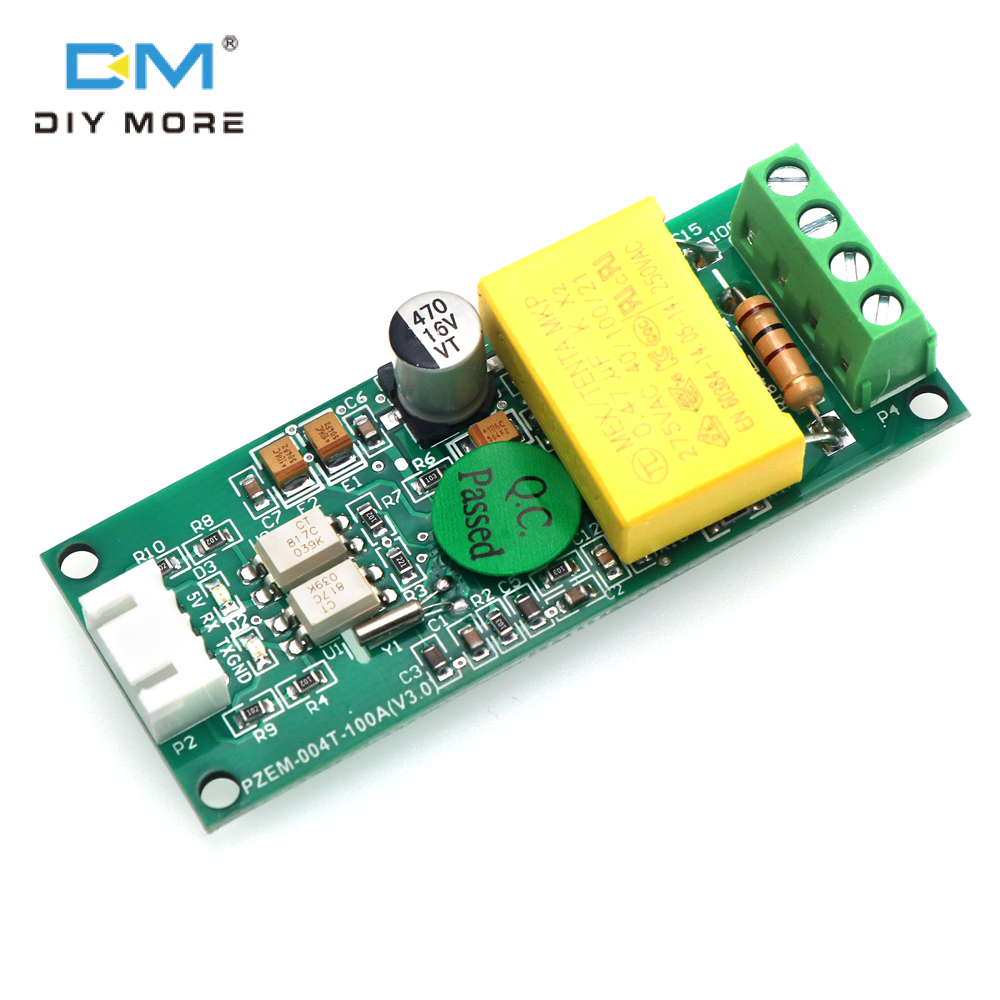diymore Mô-đun Kiểm Tra Dòng Điện Và Điện Áp Đa Chức Năng AC 100A Không Có Vỏ Và Có CT Đóng Mở Chủ Yếu Được Sử Dụng Để Đo Tần Số Dòng Điện Áp Xoay Chiều, V. V.
