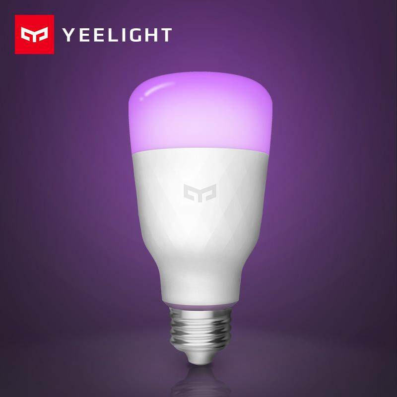 Xiaomi YEELIGHT YLDP06YL 10 Wát RGB E27 16 Triệu Màu 1700-6500 K Wifi Điều Khiển Thông Minh Ánh Sáng hỗ trợ Làm Việc với Amazon Alexa Mijia Hỗ Trợ Google Home (2 cái)