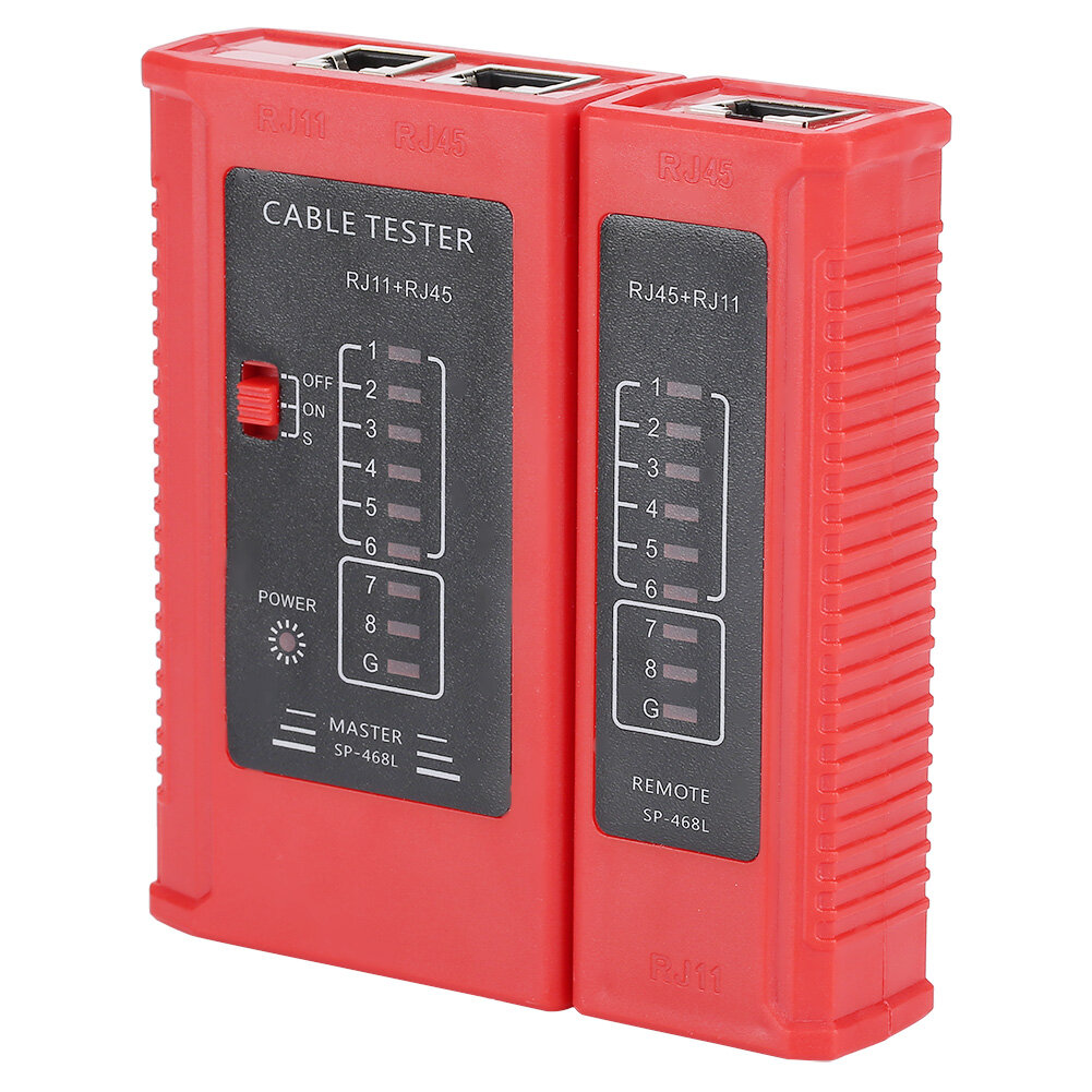 WZ-468 RJ45 and RJ11 Network Cable Tester Ethernet LAN Network Test Tool