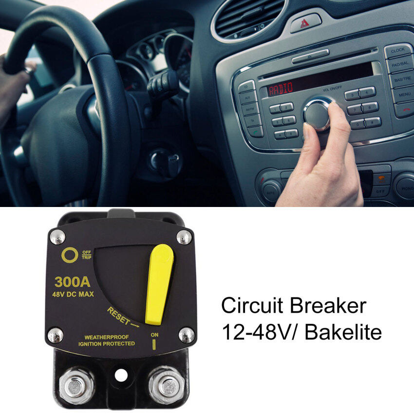 NEW 50A 60A 80A 100A 150A 200A 250A 300A AMP Circuit Breaker Fuse Reset