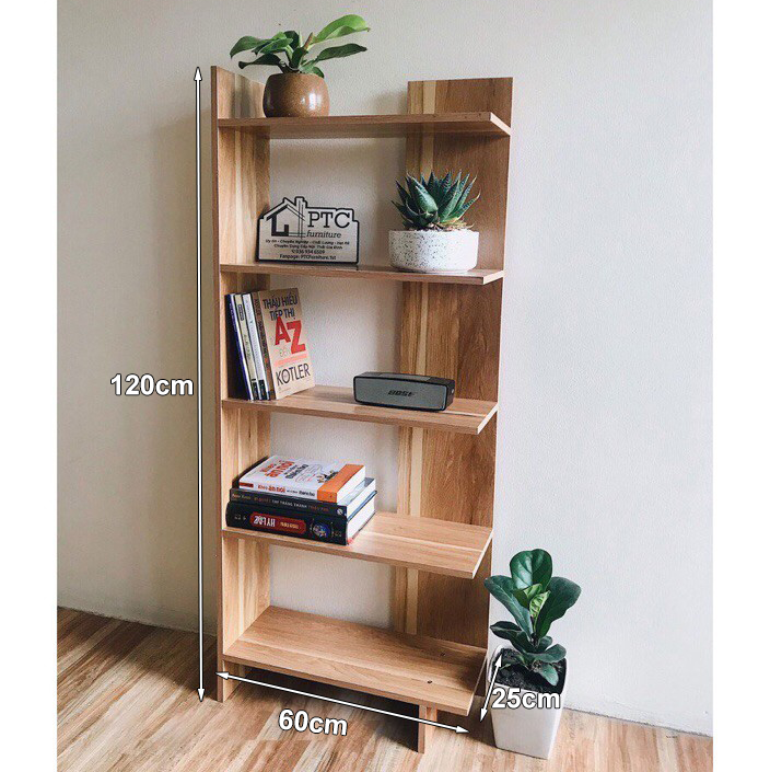 Small Layered Book Rack QuanU 6 Layer Multipurpose BookShelf Wooden Shelves Rack Simple Floor ...