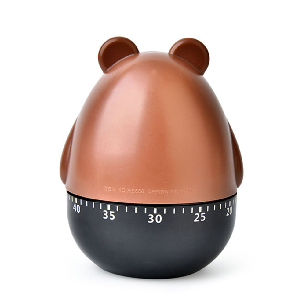 Bear Kitchen Timer Mechanical Kitchen Timer Clock Multipurpose Lovely ...