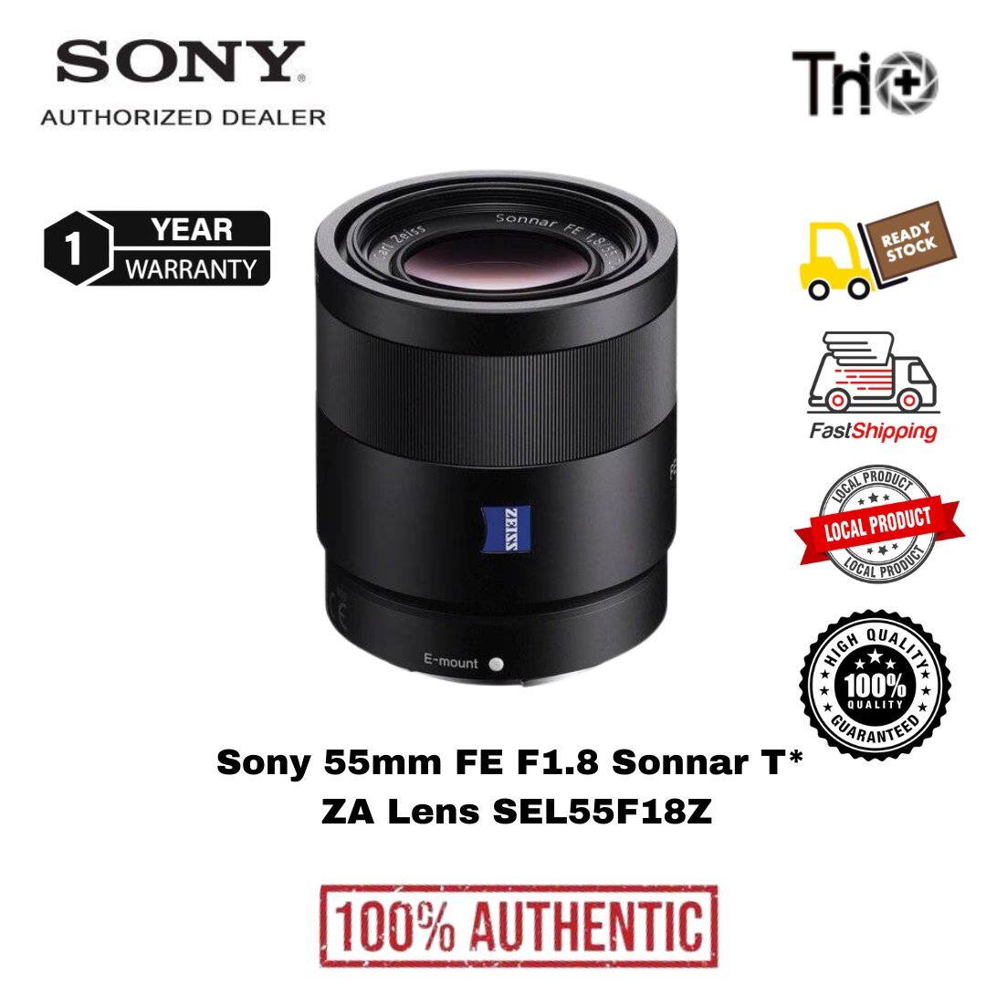Sony Malaysia Sony Fe 55mm Sonnar T* ZA Lens SEL55F18Z Year  Warranty
