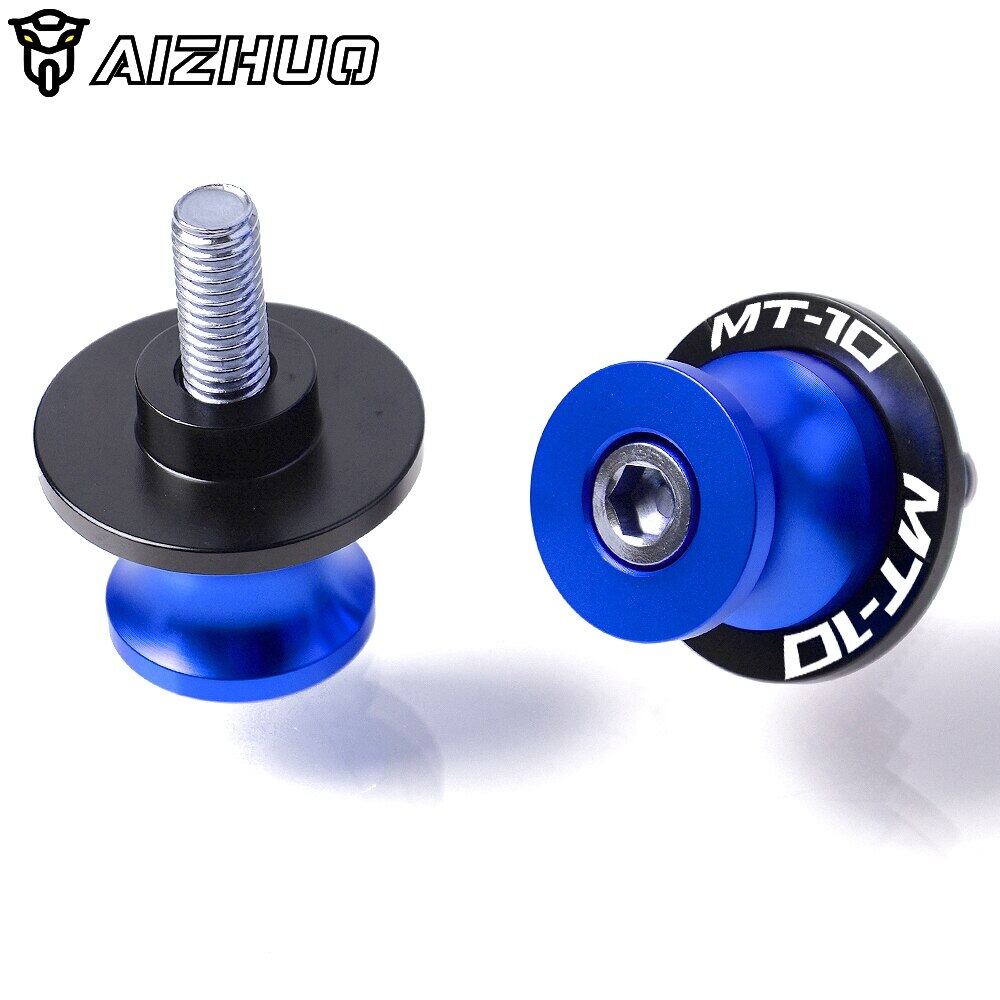 Motorcycle Accessories M6 Swingarm Sliders Spools Stand Screws For