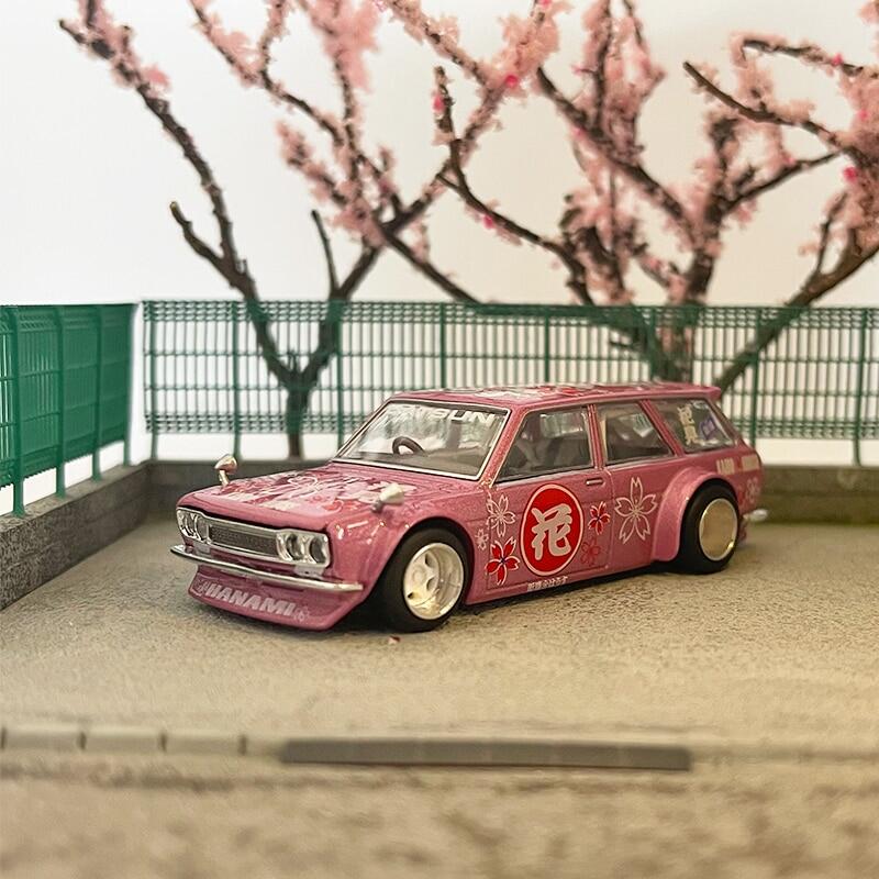 Mini GT 1:64 510 Wagon Datsun KAIDO Diecast Model Car
