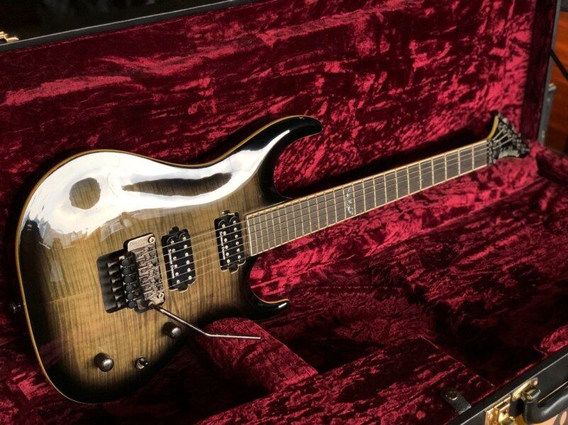 2012 WASHBURN PARALLAXE S20FR FLAME TRANS BLACK (USED) Malaysia