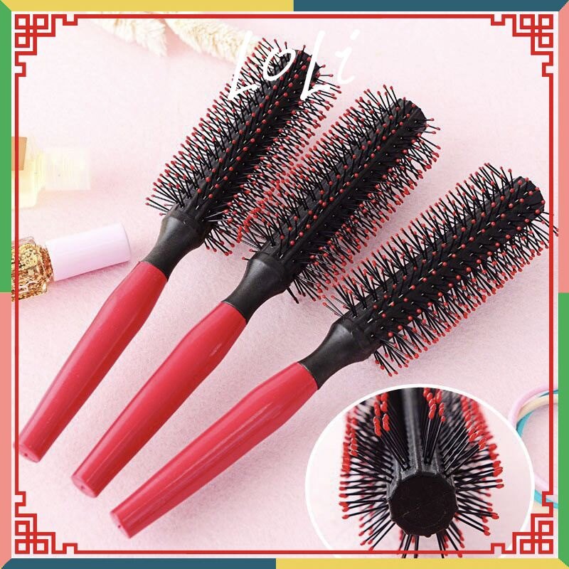 Lược Chải Uốn Xoăn, Uốn Phồng Chân Tóc - loli