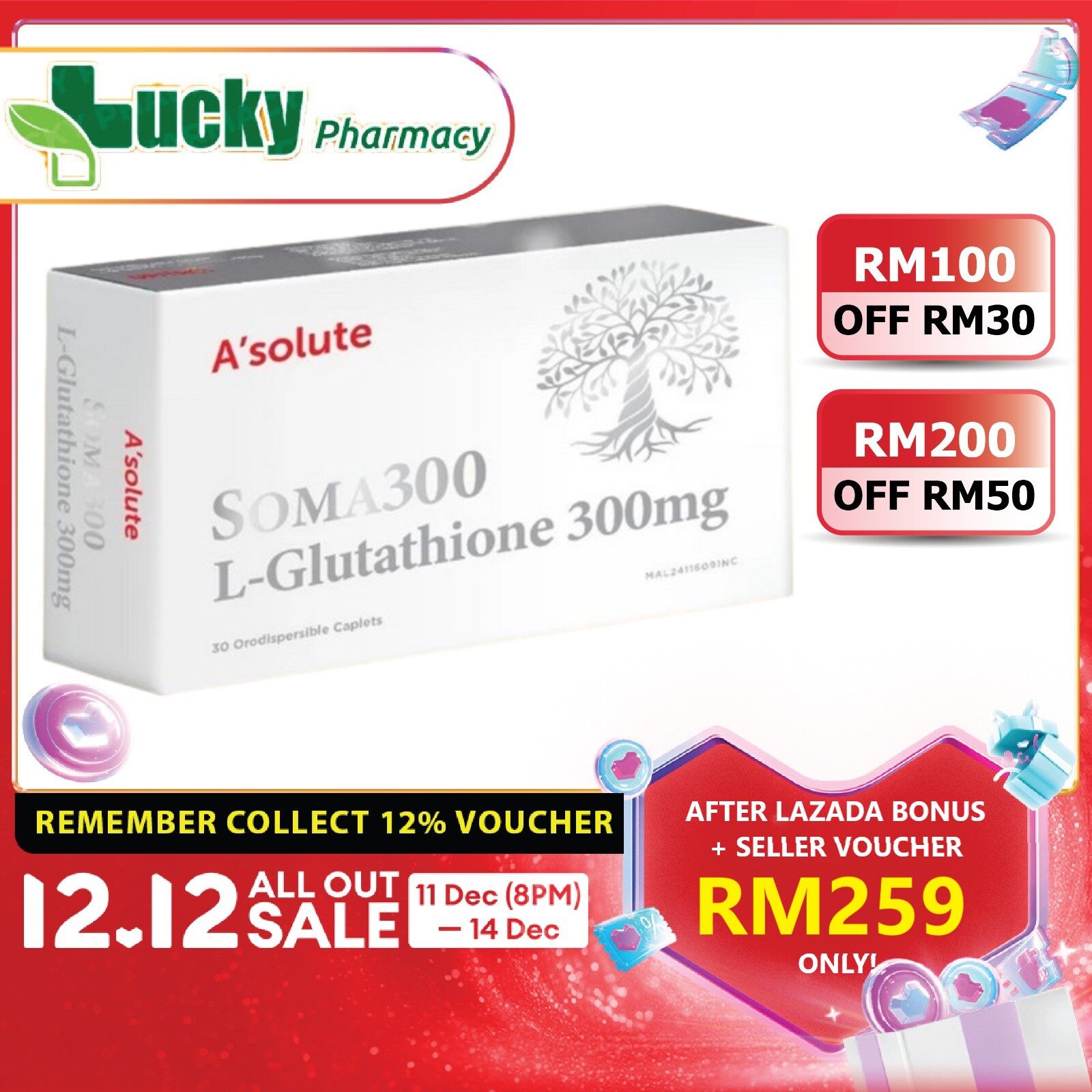 soma glutathione Liposomal Glutathione, Core Med Science – Natural Healthy Concepts main image 1