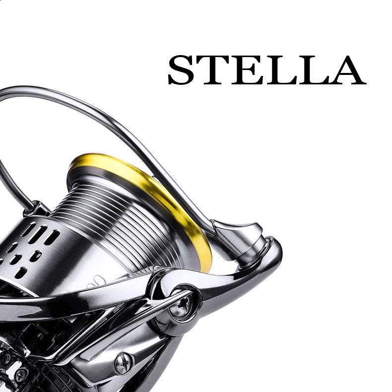 Ready Stock 2023 New STELLA Spinning Reel 5.5:1 Full Metal Fishing