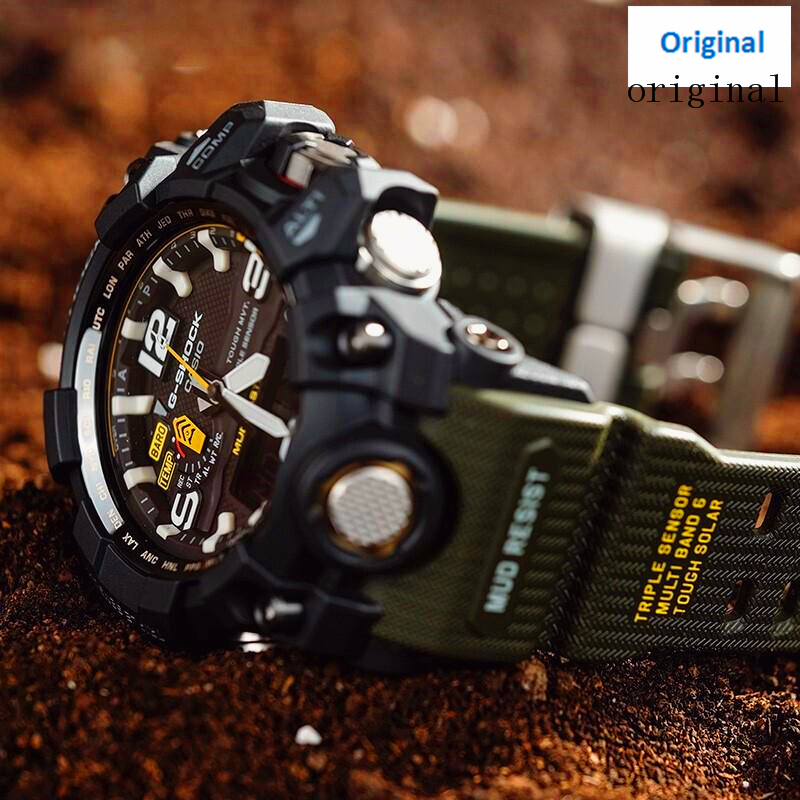 Cinturino Nylon Per Orologio G-Shock GWG1000 Mudmaster Stile Paracadute Con Adattatori Metallici Cinturino Nylon Per Orologio G-Shock GWG1000 Mudmaster Stile Paracadute Con Adattatori Metallici