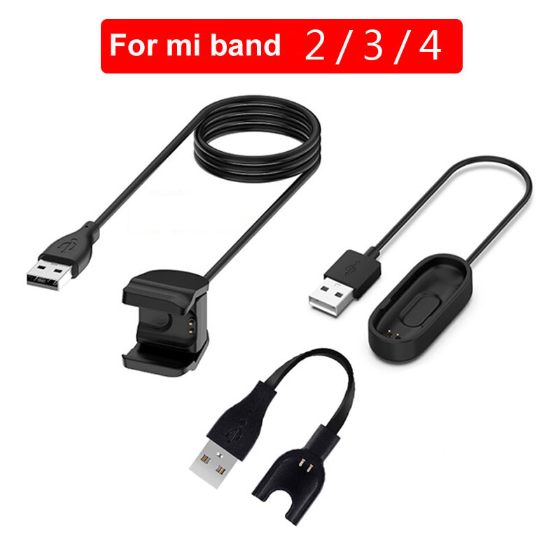 Giá Dây Cáp Sạc Dành Cho Xiaomi Mi Ban Nhạc 2 3 4 Mi Band 3 Vòng Đeo Tay Thông Minh Đeo Tay Mi Band 2 Cáp Sạc MI ban Nhạc 4 USB Adapter Dây