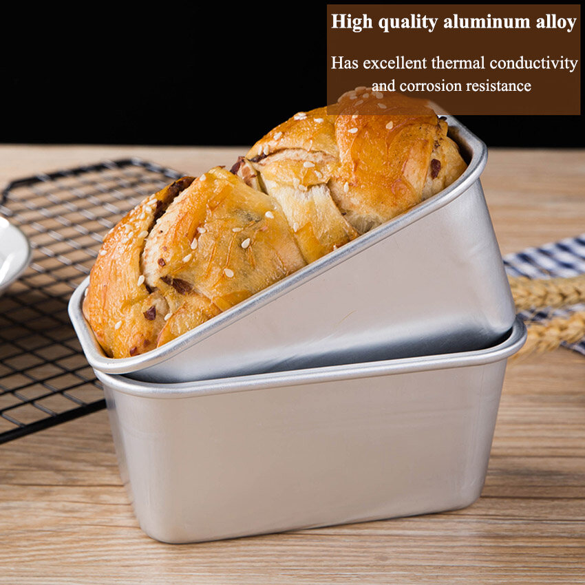 Bakeware khay làm bánh ngọt tuyết hộp nướng bánh pho mát hộp nướng nướng tự làm hình chữ nhật bánh nhỏ Máy nướng bánh mì khuôn khuôn bánh